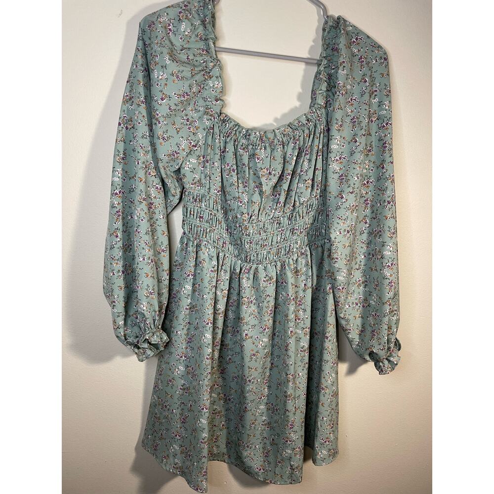 LUSH PEASANT TOP TUNIC DRESS SIZE S